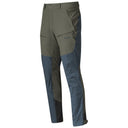 Bergans M RABOT V2 SOFTSHELL PANTS - Green Mud - Orion Blue 50 - Regular Hosen - PeakStyle