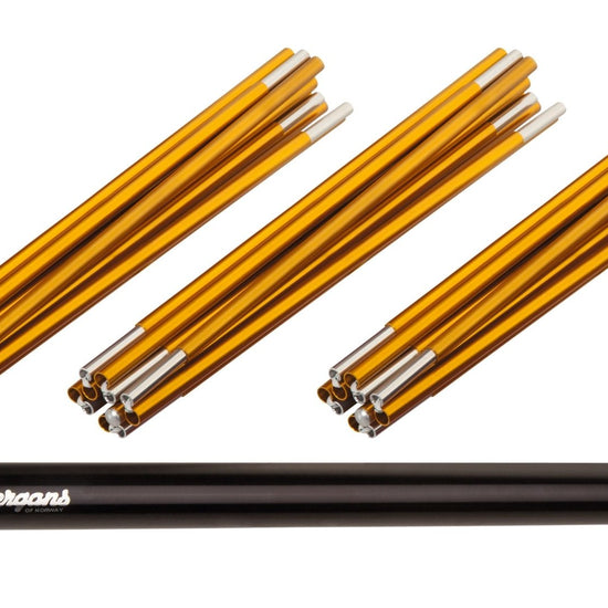 Bergans TENT POLES FOR 6051 (3+1 POLES) - Zelte bei PeakStyle