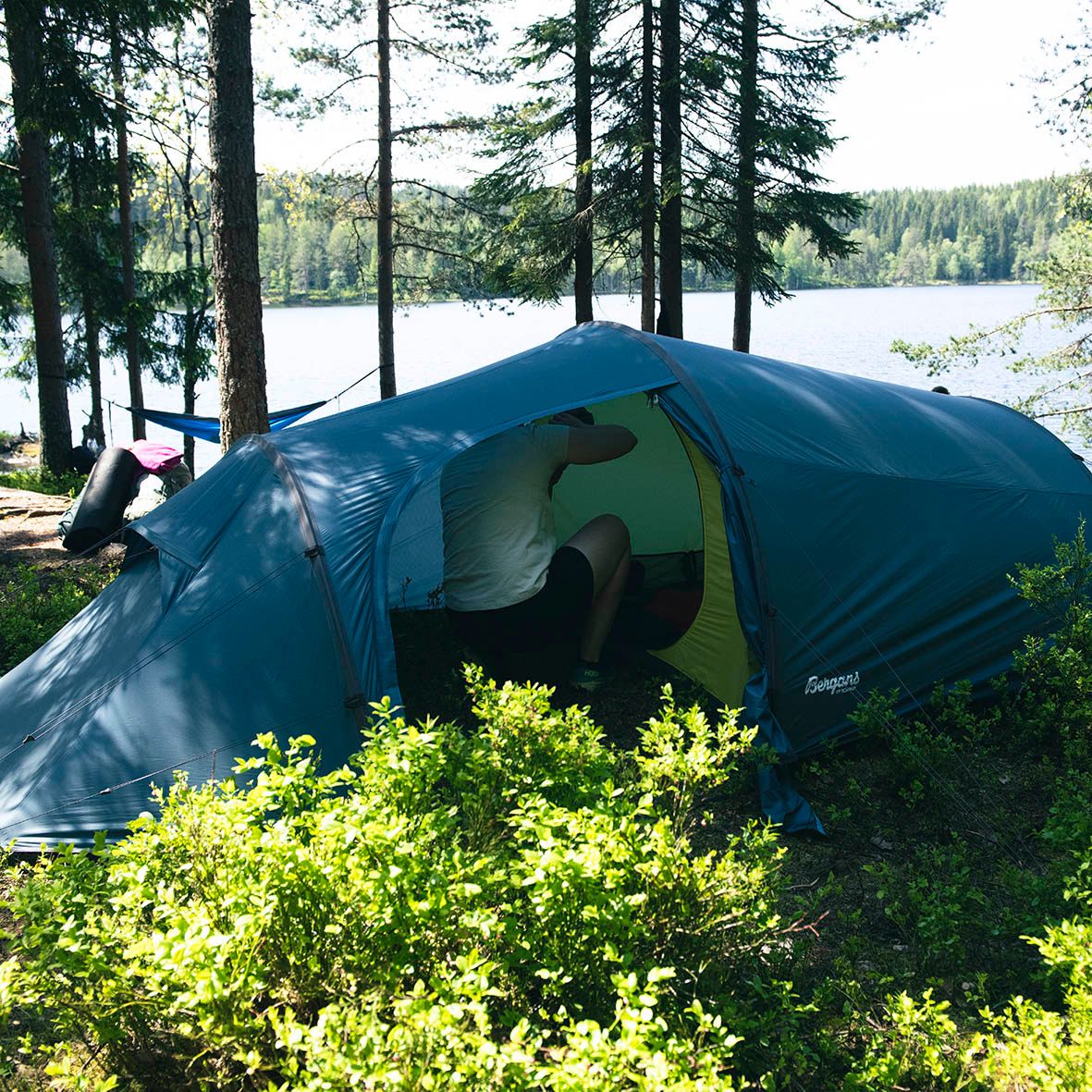 Bergans TROLLHETTA TUNNEL 3 - PERS TENT - Zelte bei PeakStyle