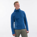 Bergans ULSTEIN WOOL HOOD M JACKET - Dark Riviera Blue - Riviera Blue Melange S Oberbekleidung - PeakStyle