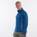 Bergans ULSTEIN WOOL HOOD M JACKET - Dark Riviera Blue - Riviera Blue Melange S Oberbekleidung - PeakStyle