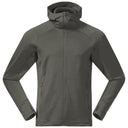 Bergans ULSTEIN WOOL HOOD M JACKET - Green Mud S Oberbekleidung - PeakStyle