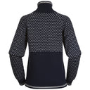 Bergans W ALVDAL WOOL HALF ZIP - Navy Blue - Vanilla White XS Oberbekleidung - PeakStyle