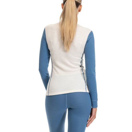 Bergans W INNER:DUAL MERINO HALF ZIP - Unterwäsche bei PeakStyle