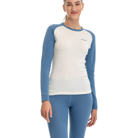 Bergans W INNER:DUAL MERINO LONG SLEEVE - Unterwäsche bei PeakStyle