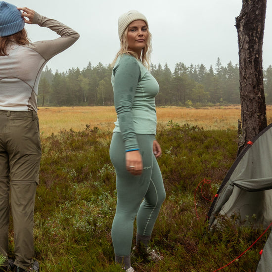Bergans W INNER:DUAL MERINO LONG SLEEVE - Unterwäsche bei PeakStyle