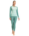 Bergans W INNER:DUAL MERINO LONG SLEEVE - Unterwäsche bei PeakStyle