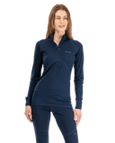 Bergans W INNER:PURE MERINO HALF ZIP - Unterwäsche bei PeakStyle