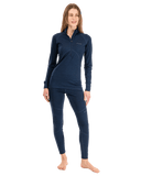 Bergans W INNER:PURE MERINO HALF ZIP - Unterwäsche bei PeakStyle