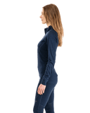 Bergans W INNER:PURE MERINO HALF ZIP - Unterwäsche bei PeakStyle