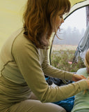 Bergans W INNER:PURE MERINO HALF ZIP - Unterwäsche bei PeakStyle