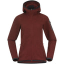 Bergans W KAMPHAUG KNITTED HOODIE - Chianti Red XS Oberbekleidung - PeakStyle