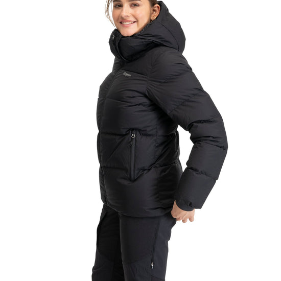 Bergans W LAVA WARM DOWN JACKET W/HOOD - Daunenjacken bei PeakStyle