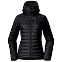 Bergans W MAGMA LIGHT DOWN JACKET W/HOOD - Black XS Oberbekleidung - PeakStyle