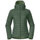 Bergans W MAGMA LIGHT DOWN JACKET W/HOOD - Dark Jade Green XS Oberbekleidung - PeakStyle