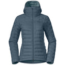 Bergans W MAGMA LIGHT DOWN JACKET W/HOOD - Orion Blue XS Oberbekleidung - PeakStyle