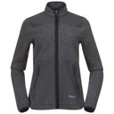 Bergans W NORDMARKA REWOOL PILE MIDLAYER JACKET - Solid Dark Grey - Dark Shadow Grey XS Oberbekleidung - PeakStyle