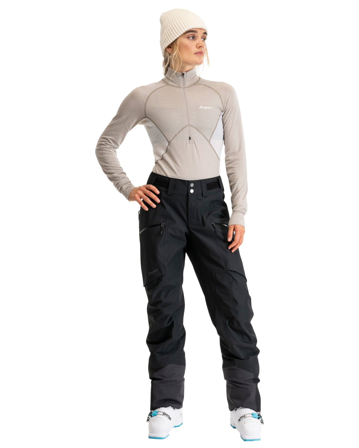 Bergans W OPPDAL 3L SHELL PANTS - Lange Hosen bei PeakStyle