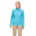 Bergans W RABOT FLEECE MIDLAYER JACKET - Aqua Lagoon XS Oberbekleidung - PeakStyle