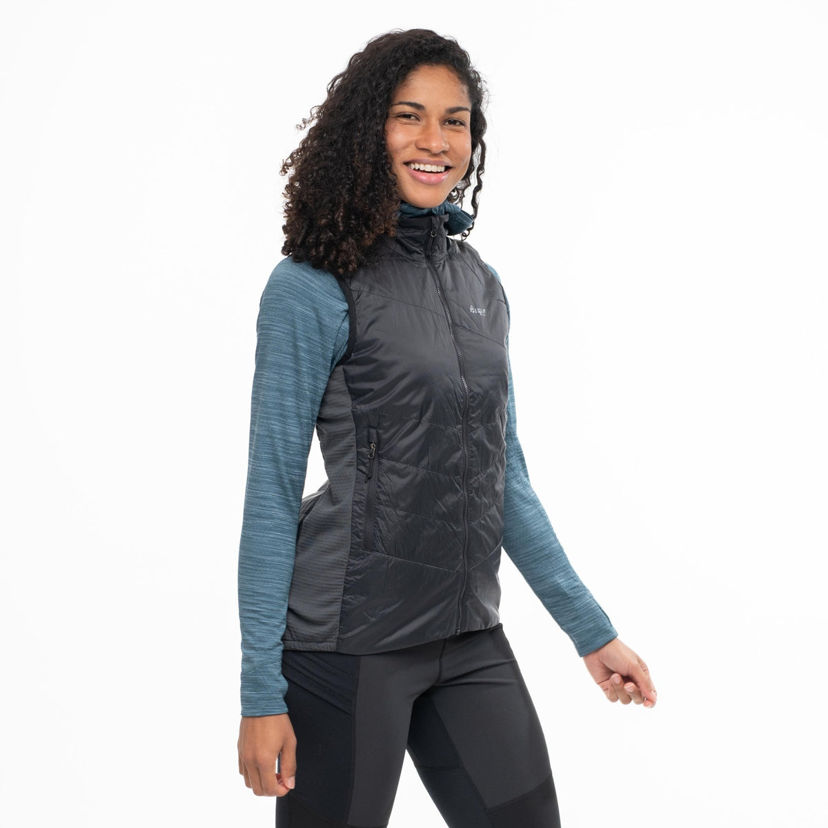 Bergans W RABOT INSULATED HYBRID VEST - Midlayer bei PeakStyle