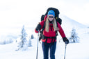 Bergans W RABOT LIGHT DOWN JACKET HOOD - Fire Red XS Oberbekleidung - PeakStyle