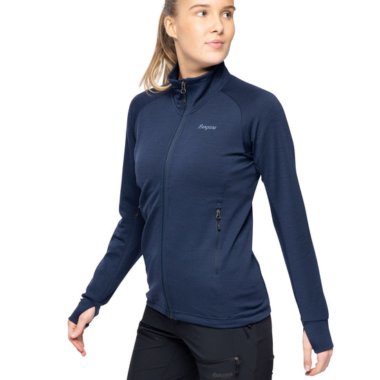 Bergans W RABOT MERINO TECH MIDLAYER JACKET - Midlayer bei PeakStyle