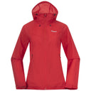 Bergans W RABOT WINDBREAKER JACKET - Fire Red XS Oberbekleidung - PeakStyle