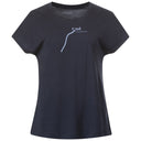 Bergans W TIND ALTITUDE MERINO TEE - Navy Blue - Blueberry Milk Steep Peak XS Oberbekleidung - PeakStyle