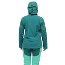 Bergans W TIND SOFTSHELL JACKET - Malachite Green XS Oberbekleidung - PeakStyle