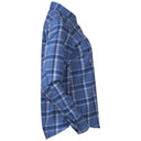 Bergans W TOVDAL SHIRT - Riviera Blue Check XS Oberbekleidung - PeakStyle
