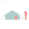 Bergans WIGLO® LT V.2 6 - PERS TENT - Zelte bei PeakStyle