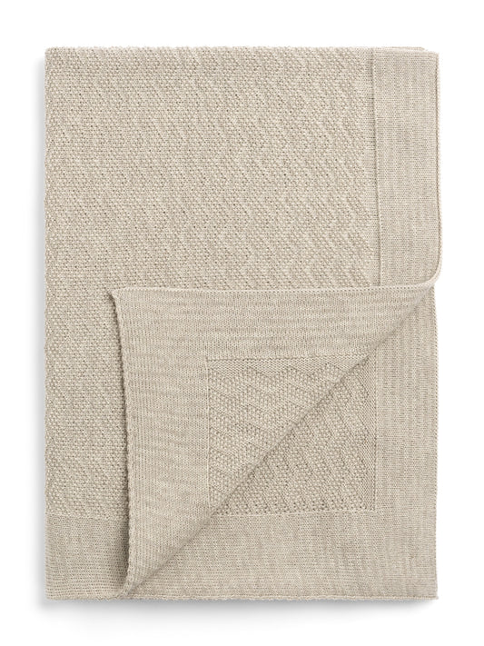Dale Of Norway LUSA Wolldecke – Sand Mel – Detail