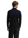 Dale Of Norway BREIDABLIKK Merino-Pullover Herren | Black - Navy | Studio | DALE-96431-C00-02