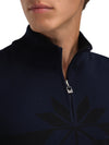Dale Of Norway BREIDABLIKK Merino-Pullover Herren | Black - Navy | Detail | DALE-96431-C00-03