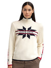 Dale Of Norway NÅLE Merino-Pullover Damen | Offwhite - Navy - Red Rose | Studio | DALE-96441-A00-00