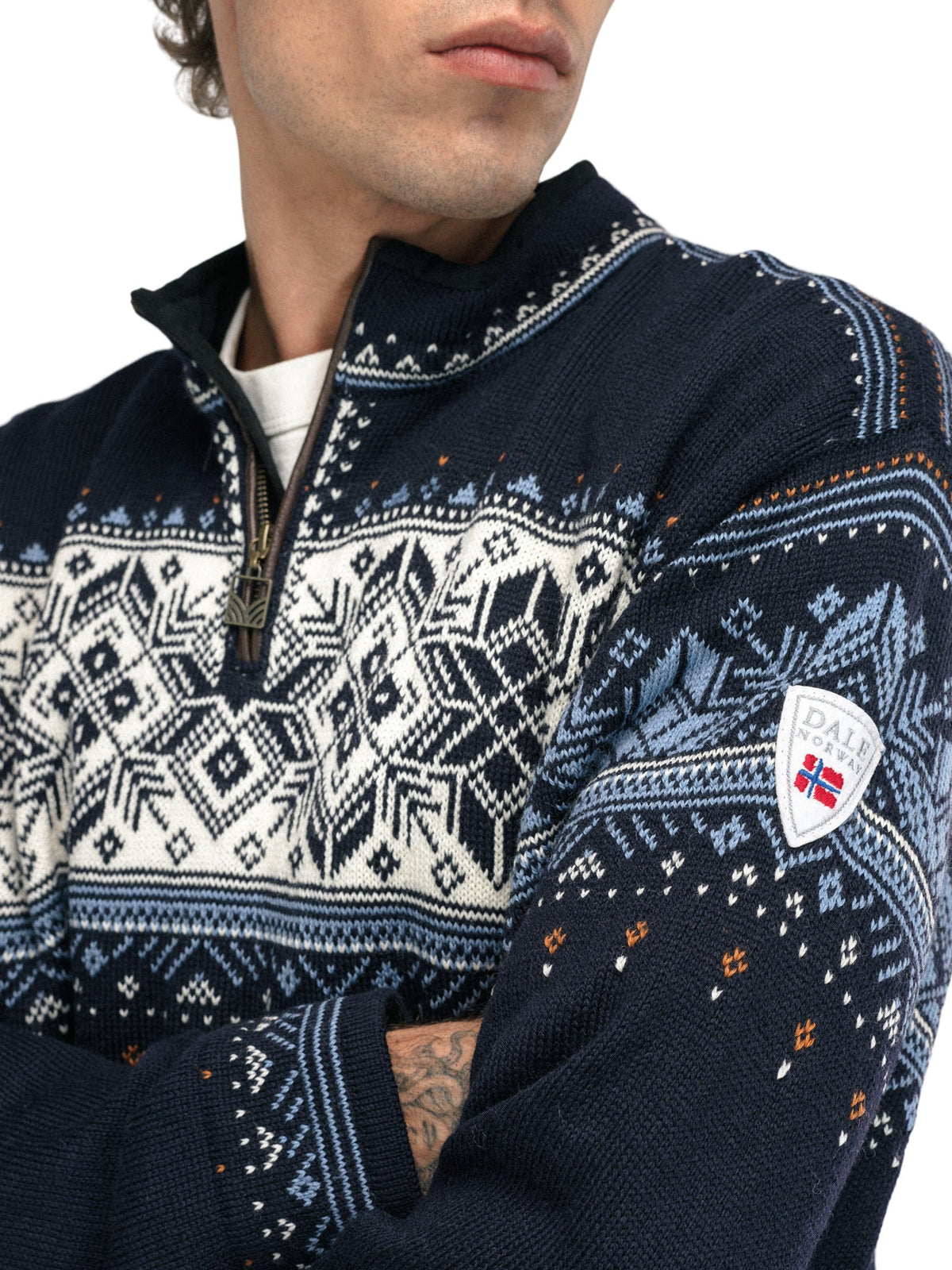 Dale Of Norway M BLYFJELL MERINO SWEATER - Pullover bei PeakStyle