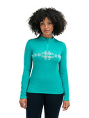Dale of Norway W FALKEBERG BASELAYER HALF ZIP SWEATER - Unterwäsche bei PeakStyle