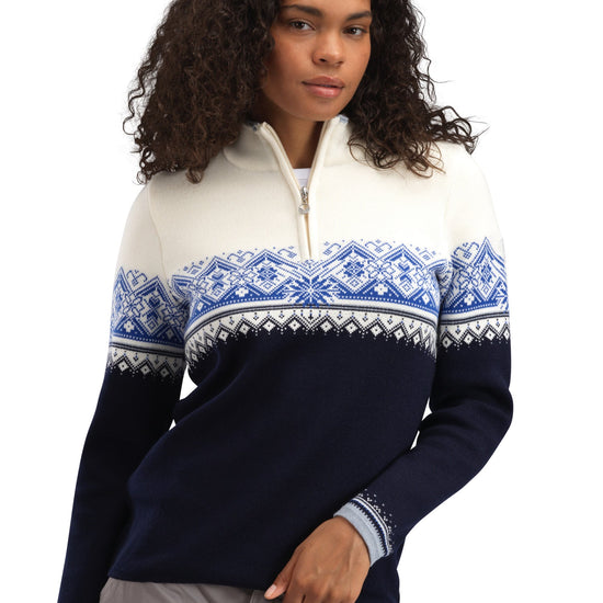 Dale Of Norway W MORITZ FEM MERINO SWEATER - Pullover bei PeakStyle