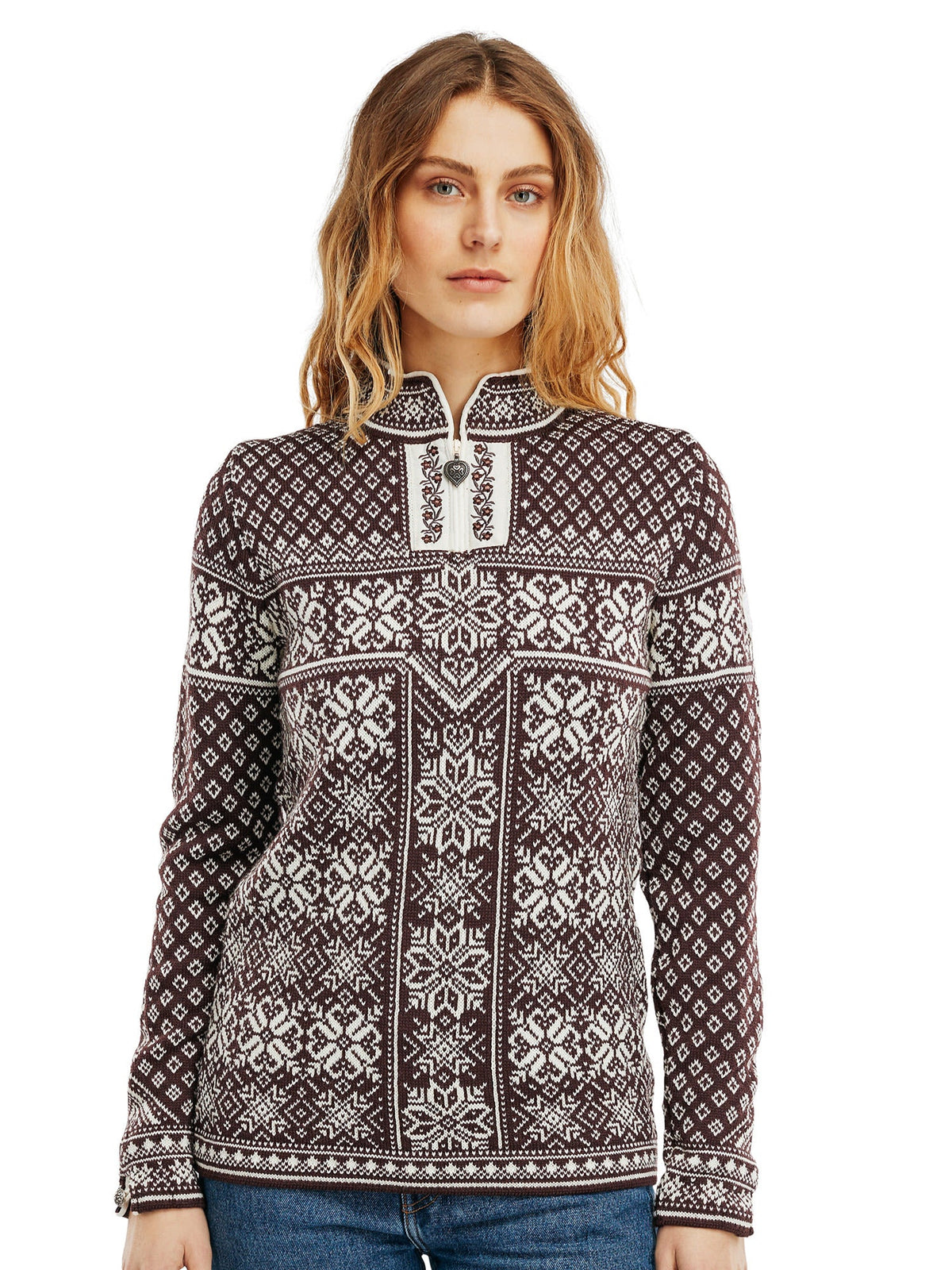 Dale of Norway W PEACE SWEATER - Oberbekleidung bei PeakStyle