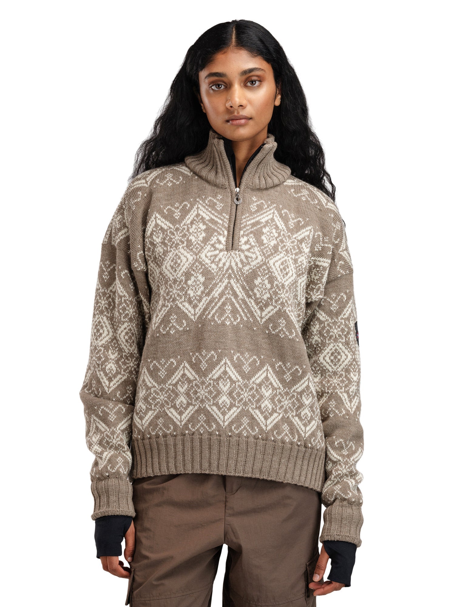 Dale Of Norway W ROSET FEM. WP SWEATER - Pullover bei PeakStyle