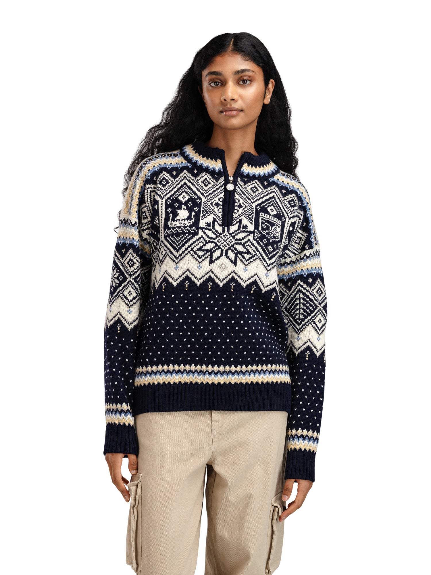 Dale Of Norway W VM TRONDHEIM FEM MERINO SWEATER - Pullover bei PeakStyle