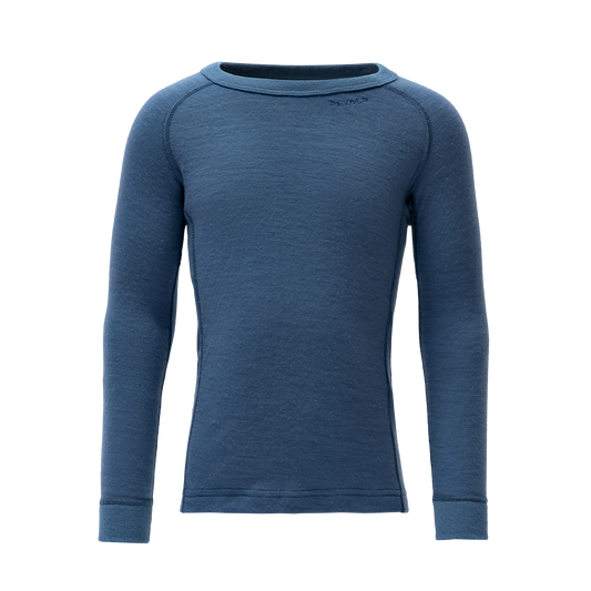 Devold DUO ACTIVE 205 Kinder Merino Langarmshirt – BERRY – Hersteller-Packshot
