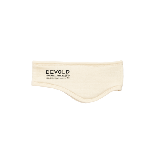 Devold ENDURANCE Merino-Stirnband RAW WHITE Packshot