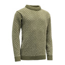 Devold NORDSJØ WOOL SWEATER - Olive XS Pullover - PeakStyle