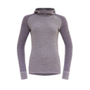 Devold W KVITEGGA MERINO 230 HOODIE - Orchid XS Unterwäsche - PeakStyle