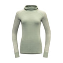 Devold W KVITEGGA MERINO 230 HOODIE - Raw White XS Unterwäsche - PeakStyle