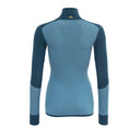 Devold W WOOL MESH 190 ZIP NECK - Moon - Flood XS Unterwäsche - PeakStyle