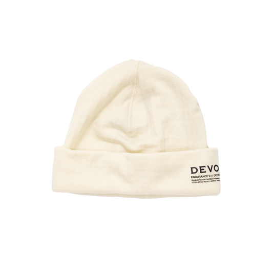 Devold ENDURANCE Merino-Mütze Unisex RAW WHITE Packshot