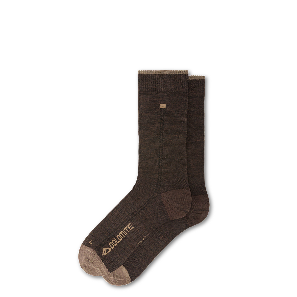 Dolomite 54 Mid Socken – Dark Brown