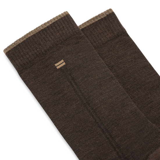 Dolomite 54 Mid Socken – Dark Brown